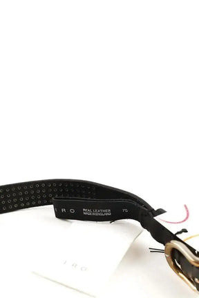 Ceinture Iro Noir en Cuir