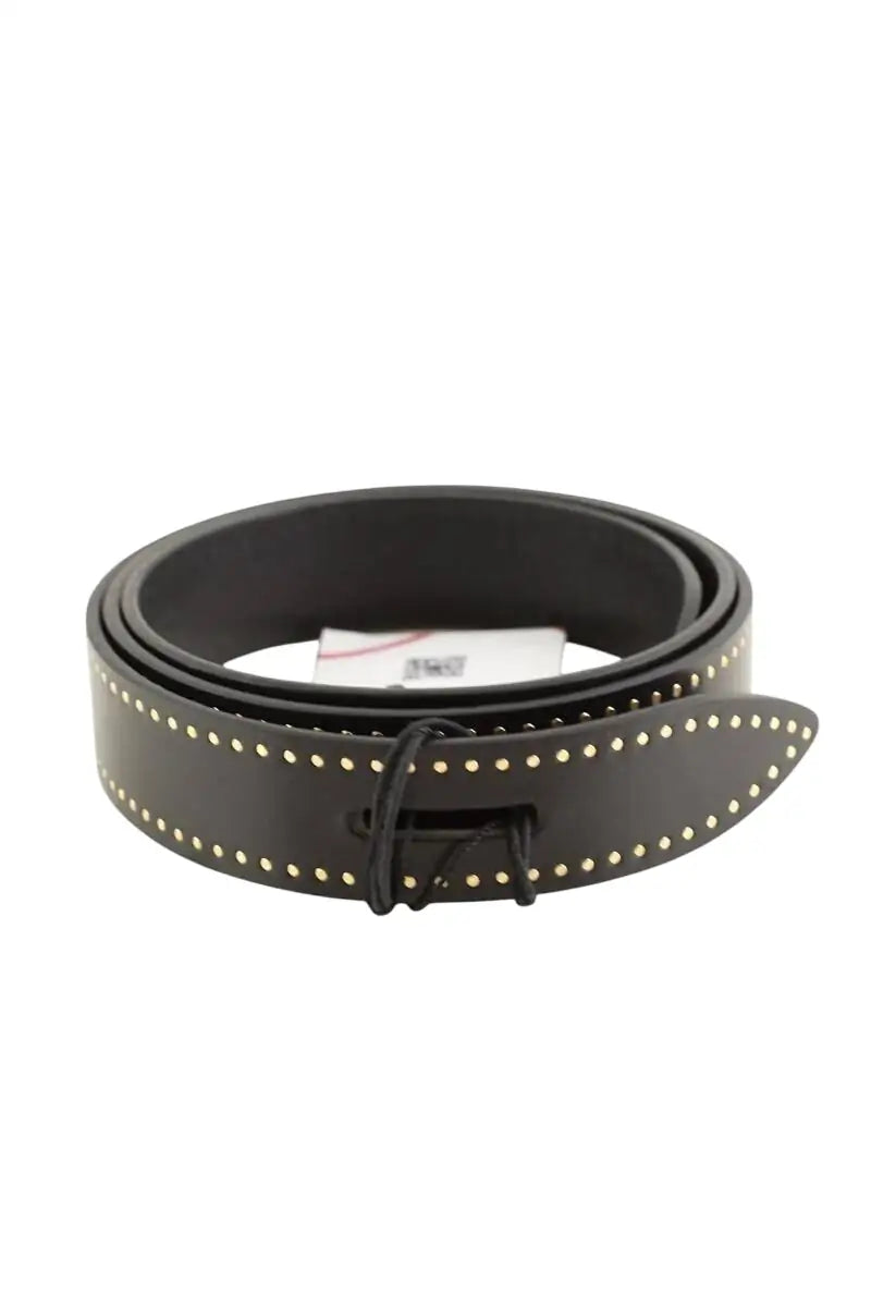 Ceinture Isabel Marant DO Noir en Cuir, taille S - Seconde Main