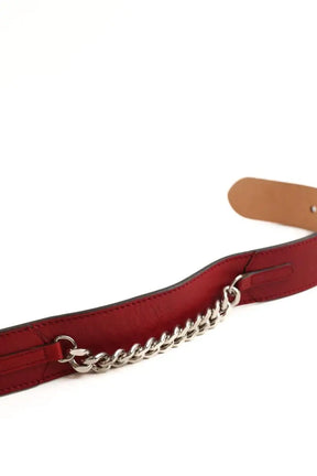 Ceinture Jean Paul Gaultier Bordeaux en Cuir