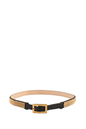 Ceinture Jean Paul Gaultier Doré en Cuir, taille S - Seconde Main