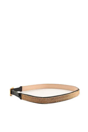 Ceinture Jean Paul Gaultier Doré en Cuir