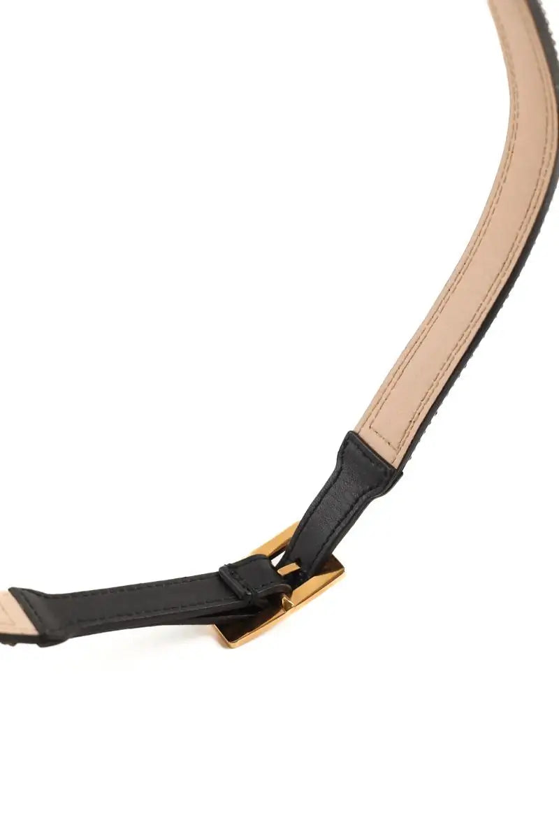 Ceinture Jean Paul Gaultier Doré en Cuir