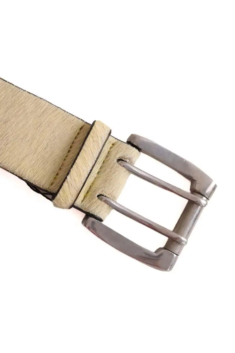 Ceinture Laurence Bras Ecru en Cuir