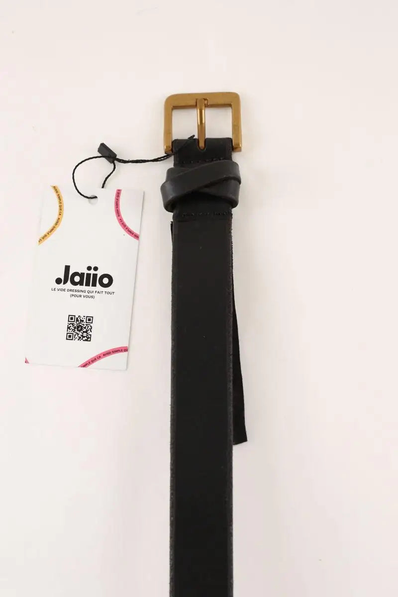 Ceinture Leon & Harper Noir en Cuir