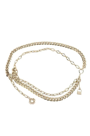 Ceinture Maje Argent en Métal, taille S - Seconde Main