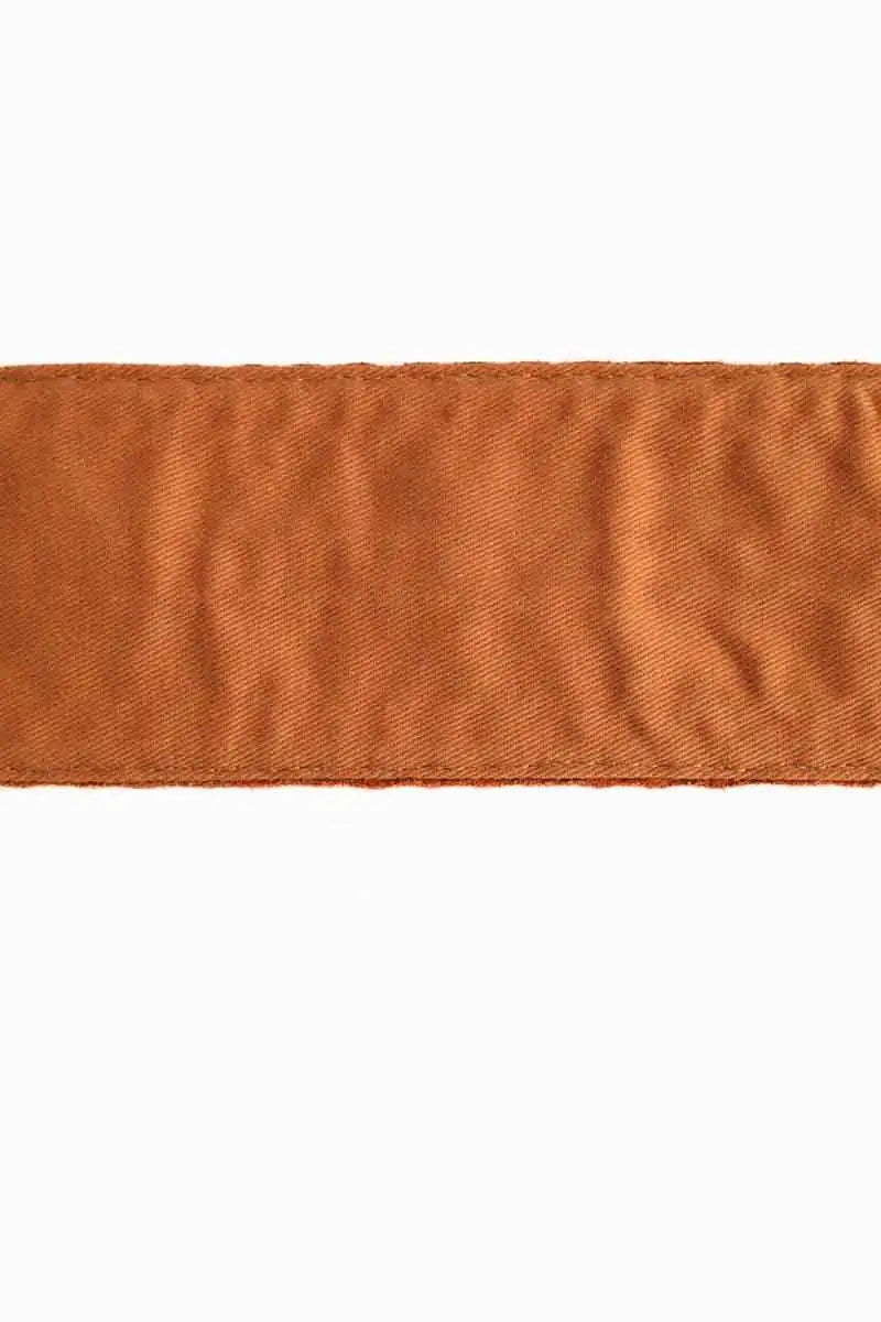 Ceinture Maje Marron en Daim