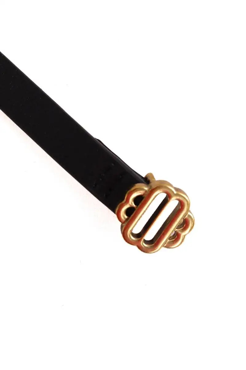 Ceinture Maje Noir en Cuir