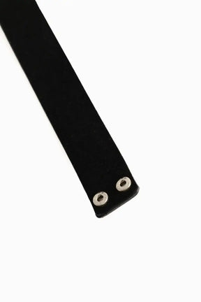 Ceinture Maje Noir en Cuir