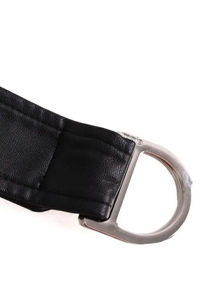 Ceinture Maje Noir en Cuir