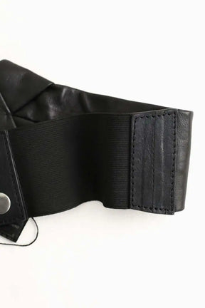Ceinture Maje Noir en Cuir