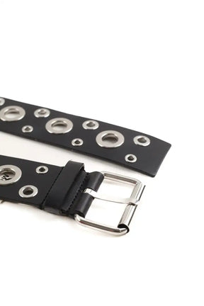 Ceinture Maje Noir en Cuir