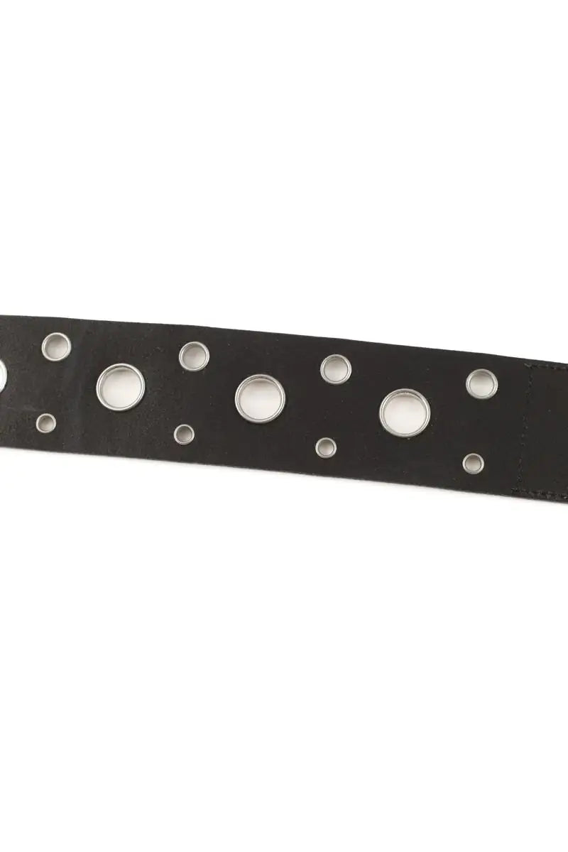 Ceinture Maje Noir en Cuir