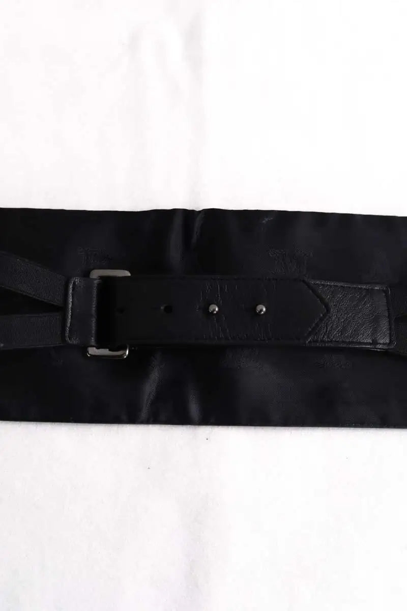 Ceinture Max Mara Noir en Cuir