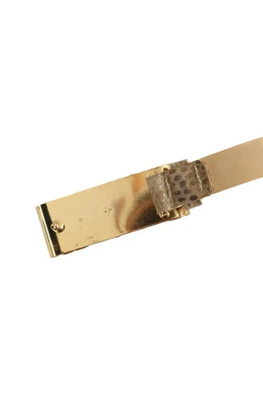 Ceinture Pinko Beige en Cuir