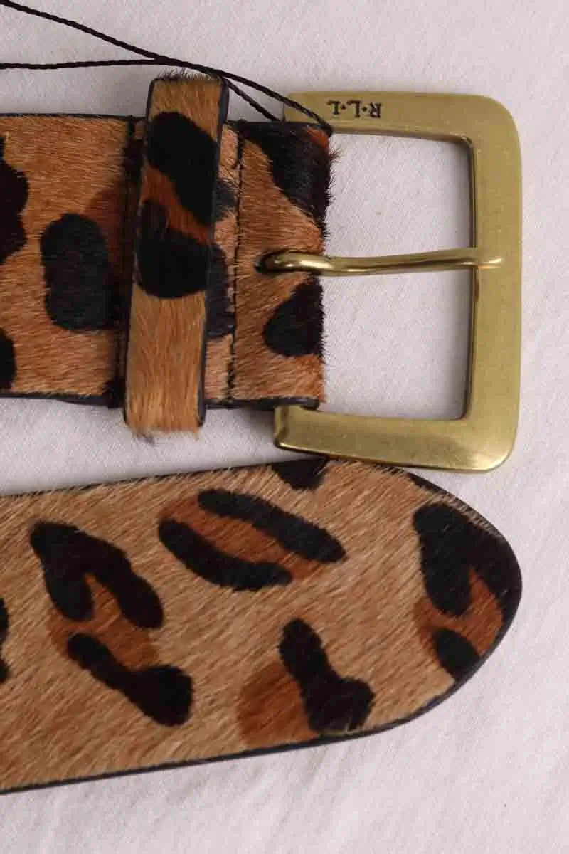 Ceinture Ralph Lauren Noir en Cuir