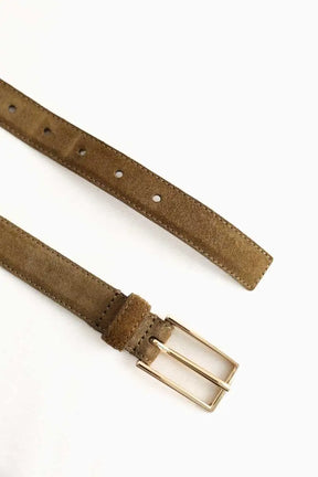 Ceinture Sandro Kaki en Daim