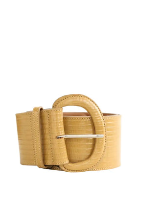 Ceinture Sézane Masha Camel en Cuir, taille M - Seconde Main