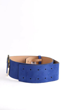 Ceinture Tara Jarmon Bleu en Cuir