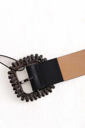Ceinture Tara Jarmon Noir en Cuir