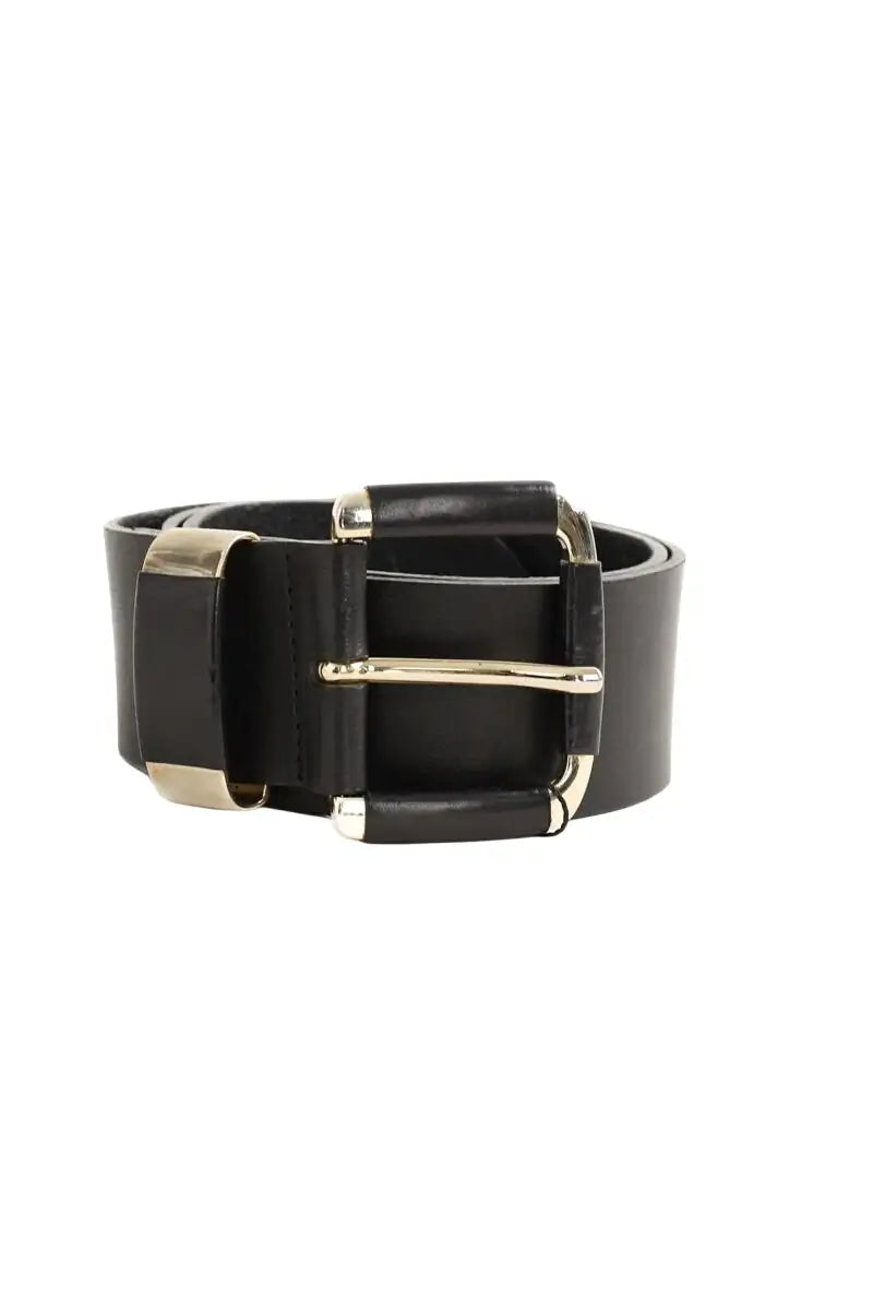 Ceinture Tara Jarmon Noir en Cuir, taille S - Seconde Main