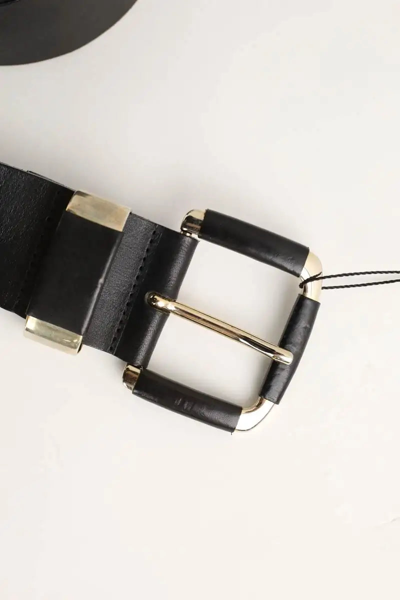 Ceinture Tara Jarmon Noir en Cuir