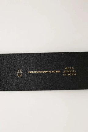 Ceinture Tara Jarmon Noir en Cuir