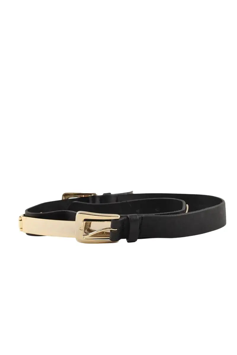 Ceinture The Kooples Noir en Cuir, taille S - Seconde Main