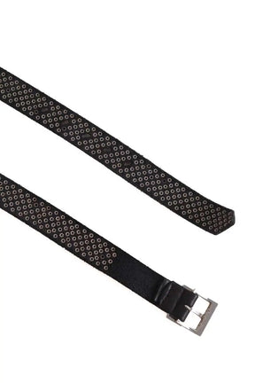 Ceinture Zadig & Voltaire Noir en Daim