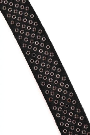 Ceinture Zadig & Voltaire Noir en Daim