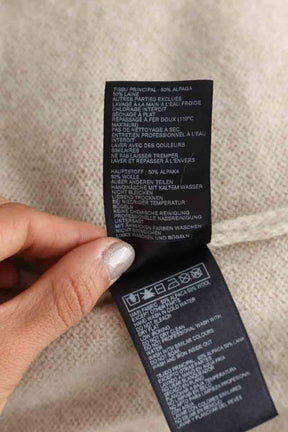 Mi-longueur Bash  Beige