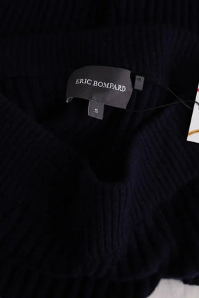 Jupe Eric Bompard Marine en Cachemire