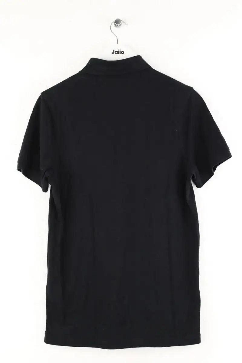 Polo Tommy Hilfiger Slim fit Noir en Coton