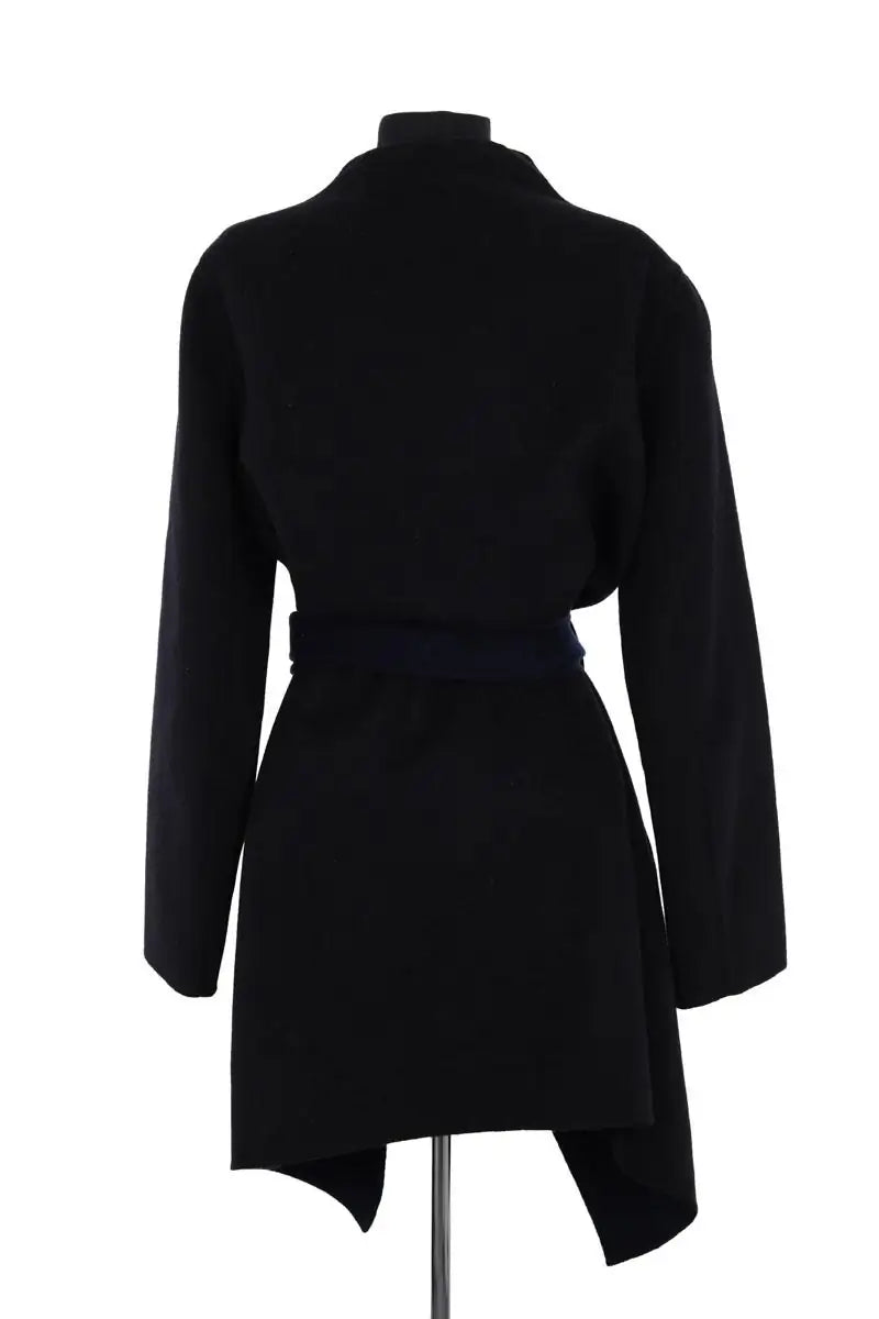 Manteau Paule Ka Noir en Laine