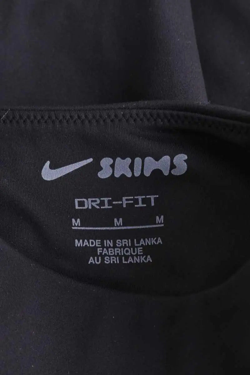 Top sans manche Nike Noir en Synthétique