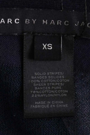 Gilet Marc By Marc Jacobs Marine en Coton