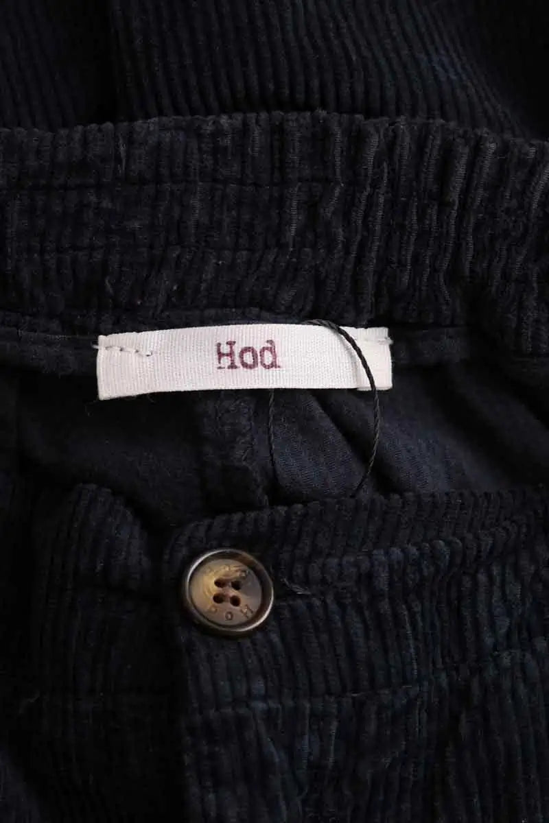 Pantalon droit Hod Bleu en Coton
