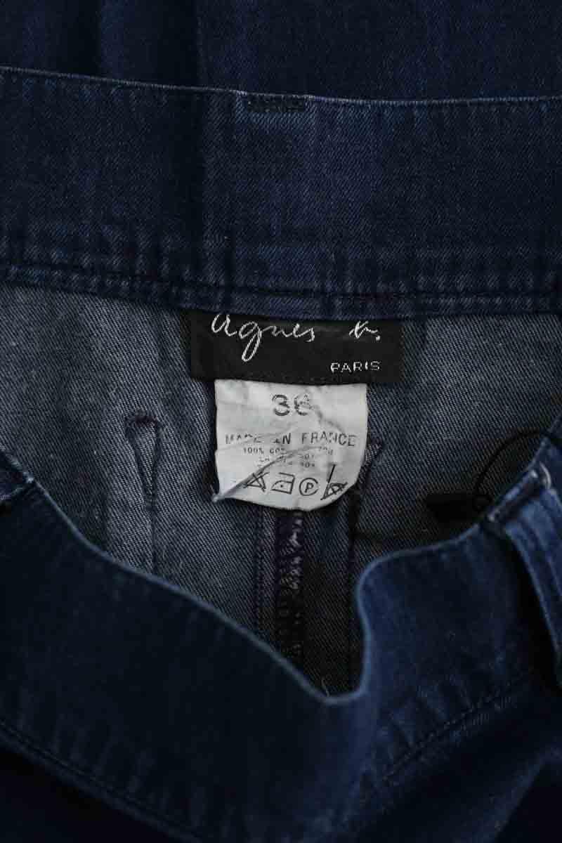 Mi-longueur Agnès B.  Bleu