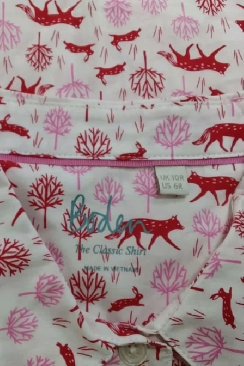 Chemises Boden  Rose