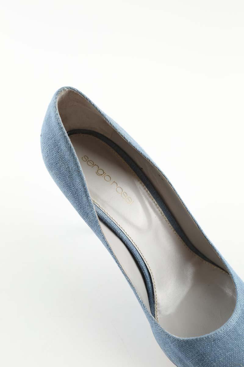 Talons Sergio Rossi  Bleu