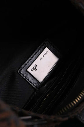Sac porté épaule Fendi Marron en Synthétique