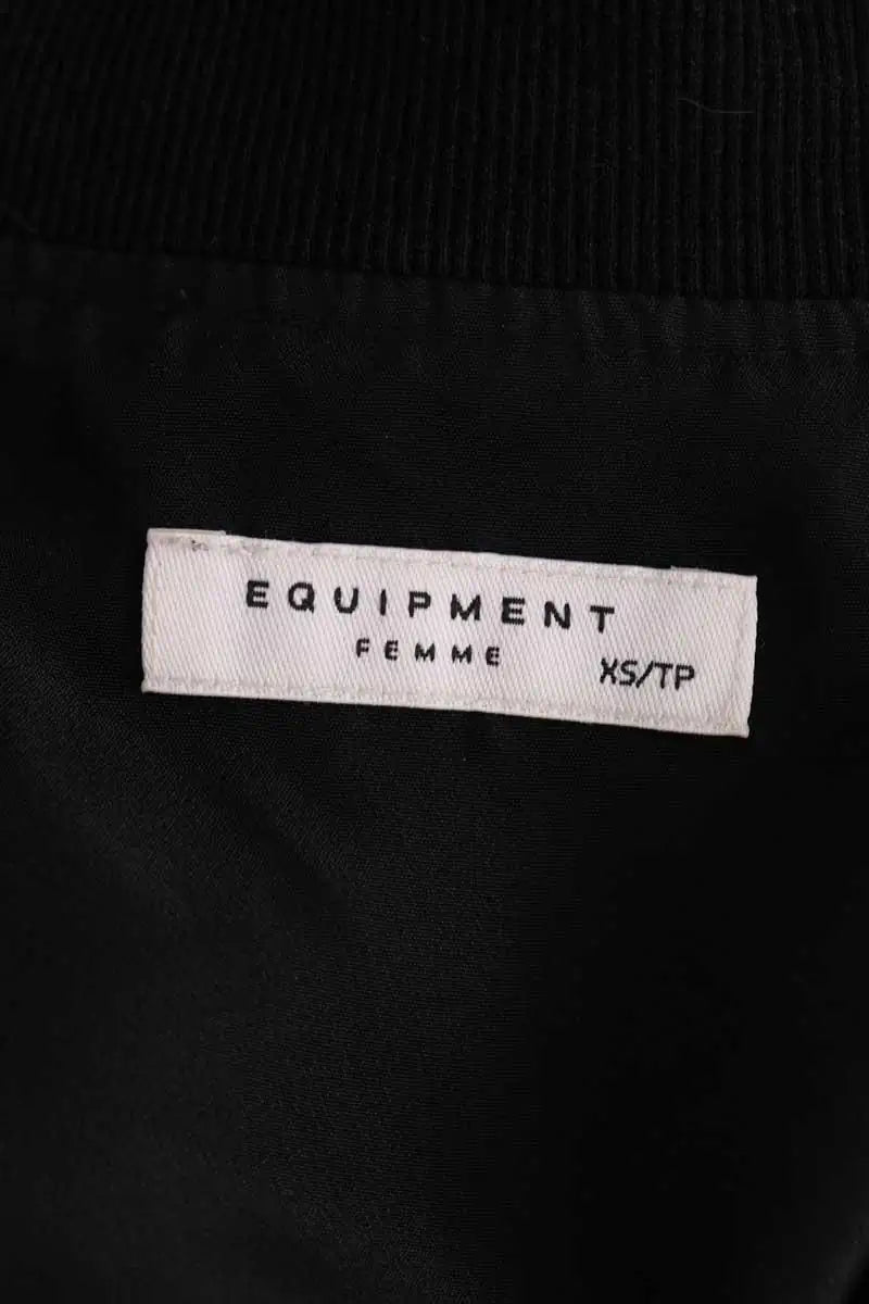 Veste Equipment Noir en Synthétique