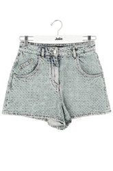 Mini short Maje Bleu en Coton, taille S - Seconde Main