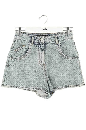 Mini short Maje Bleu en Coton, taille S - Seconde Main