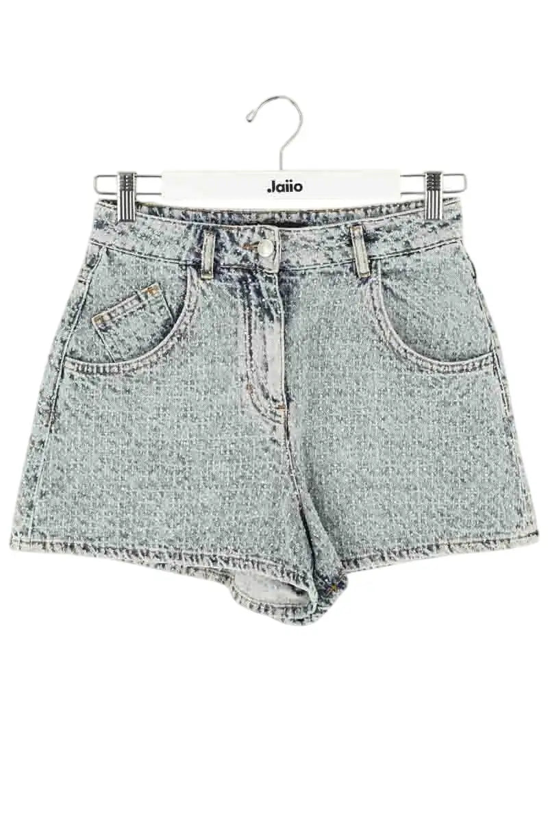 Mini short Maje Bleu en Coton, taille S - Seconde Main