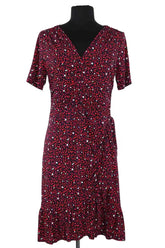Robe Michael Kors Rouge en Synthétique, taille S - Seconde Main