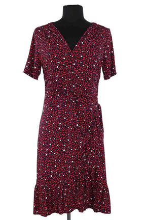 Robe Michael Kors Rouge en Synthétique, taille S - Seconde Main