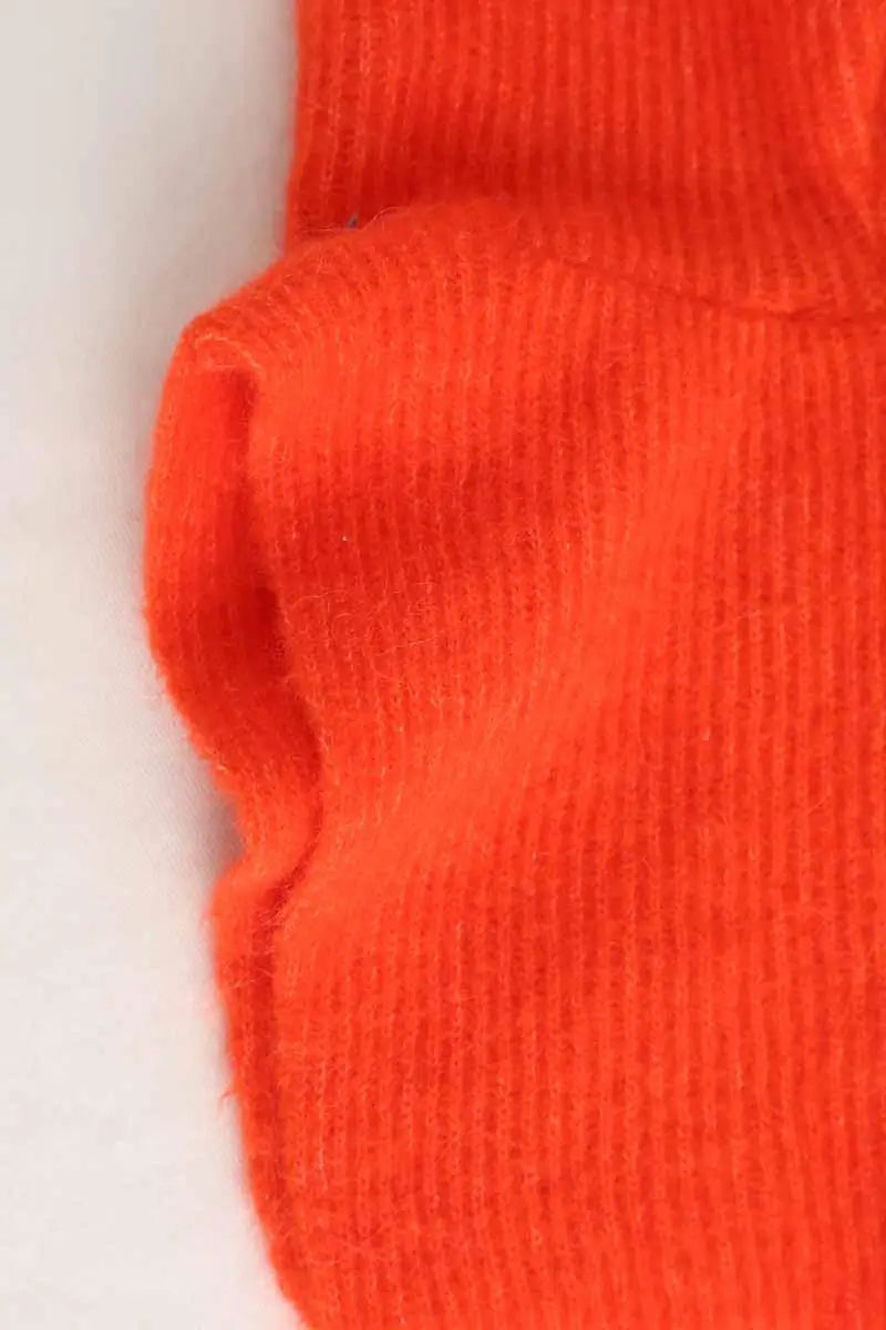 Chapeau American Vintage Orange en Laine