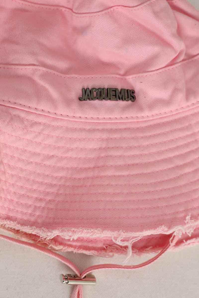 Chapeau Jacquemus Rose en Coton