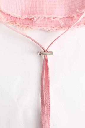 Chapeau Jacquemus Rose en Coton