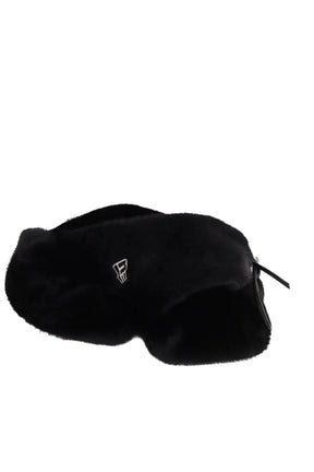 Chapeau New Era Trapper faux fur Noir en Synthétique, taille TU - Seconde Main